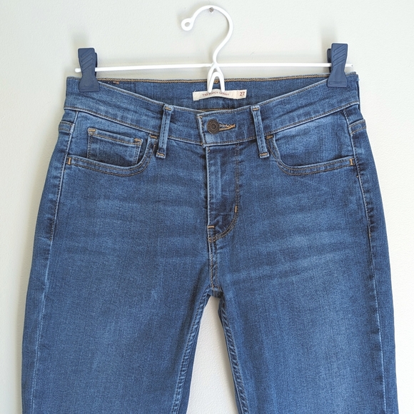 Levi's 710 Super Skinny Jeans Medium Blue Wash - Picture 8 of 13